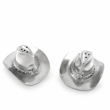 Pewter Cowboy Hat Salt & Pepper Set
