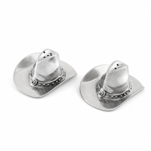 Pewter Cowboy Hat Salt & Pepper Set
