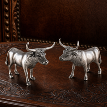 Pewter Steers Salt & Pepper Set