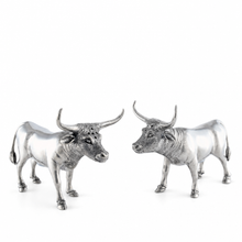 Pewter Steers Salt & Pepper Set