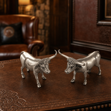 Pewter Steers Salt & Pepper Set