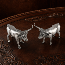 Pewter Steers Salt & Pepper Set