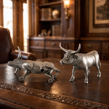 Pewter Steers Salt & Pepper Set