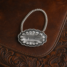 Pewter Western Decanter Tags