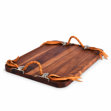 Long Horn Skull Breakfast Tray