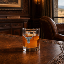 Long Horn Double Old Fashion Bar Glass