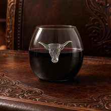 Longhorn Stemless Wine Glass