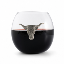 Longhorn Stemless Wine Glass