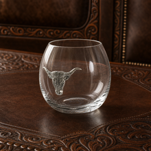 Longhorn Stemless Wine Glass