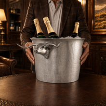 Long Horn Steer Ice Tub Punchbowl