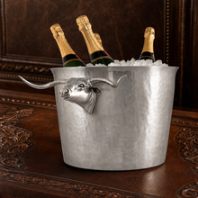 Long Horn Steer Ice Tub Punchbowl