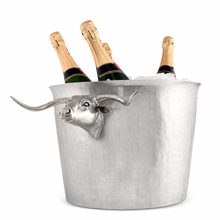 Long Horn Steer Ice Tub Punchbowl