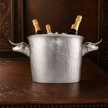Long Horn Steer Ice Tub Punchbowl