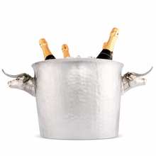 Long Horn Steer Ice Tub Punchbowl