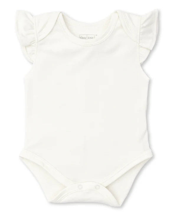 Kissy Love Basics Short Flutter Sleeve Bodysuit Collection