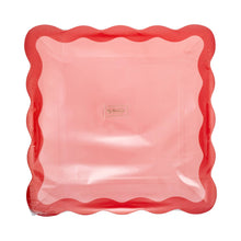 Pink and Red Ric Rac Plate
