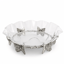 Butterfly Stand Acrylic Bowl 16