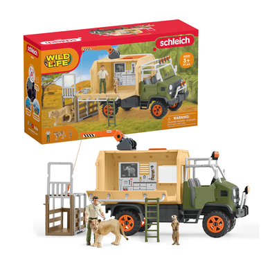 Animal Rescue Large Truck Wild Animals Playset