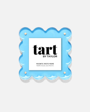 Neon Blue Mini Acrylic Picture Frame