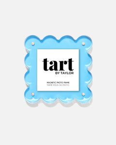 Neon Blue Mini Acrylic Picture Frame