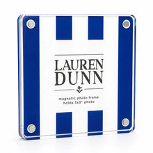 Striped Gameday Square Acrylic Frame
