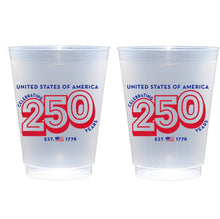 July 4th/Patriotic-America/USA 250 Frost Cup (10 ct bag)
