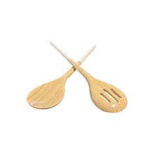 Refined Bamboo Salad Servers Collection