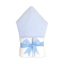 Seersucker Gingham Everykid Hooded Towel