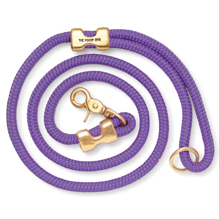 Marine Rope Dog Leash Standard-Violet