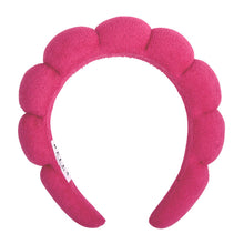 Plush Spa Headband - Hot Pink