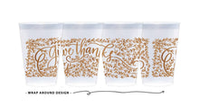 Frosted Cups - Give Thanks (3 colors) (Thanksgiving)