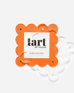 Neon Orange Mini Acrylic Picture Frame