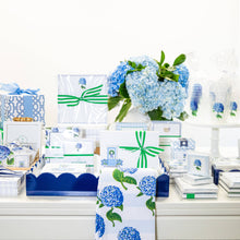 Blue Hydrangeas Shatterproof Cups | Set of 8