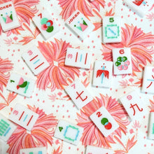 Scalloped Square Table Topper | Lotus Flower