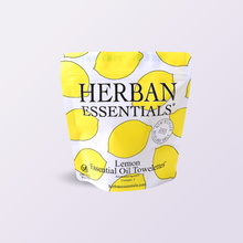 Lemon Towelettes - 7 Individual Essential Oil Wipes
