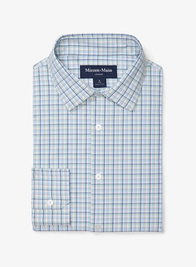 Leeward Dress Shirt Leaf Austin Plaid Collection