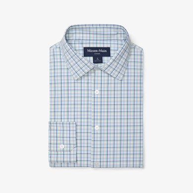 Leeward Dress Shirt-Provence Oaklawn Plaid