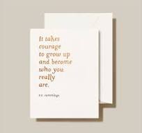 CARD it takes courage to grow u-QC6610