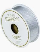 Metallic Silver Ribbon - R717