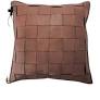 Trenza Woven Leather Pillow/Sdl-6600BR