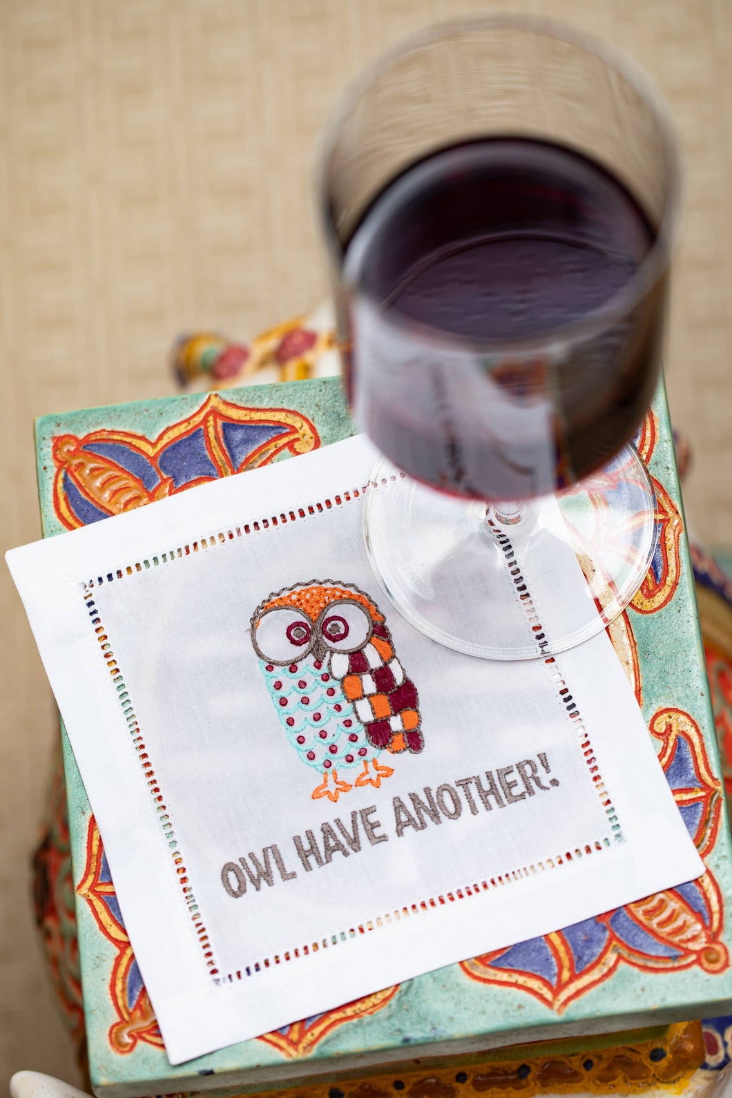 Owl Have Another Cocktail Napkin