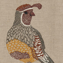 Desert Quail Tea Towel