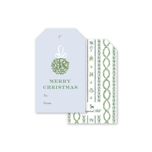 Jardin de Noel Blue Gift Tags