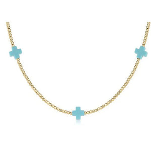 Signature Cross Choker Collection