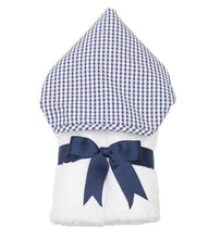 Seersucker Gingham Everykid Hooded Towel
