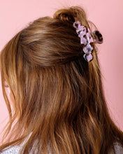 Claw Hair Clip - Pink + Black Tortoise