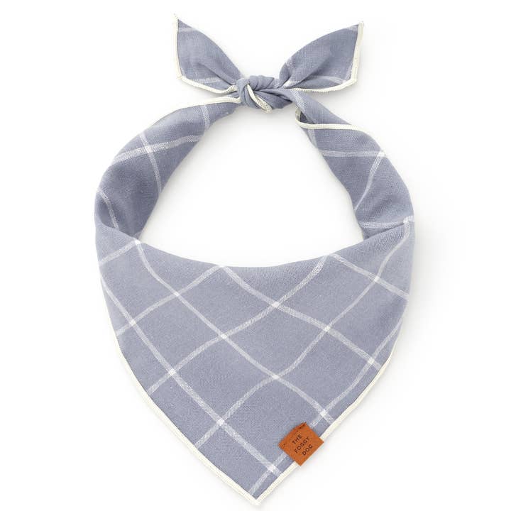 Dusty Blue Dog Bandana