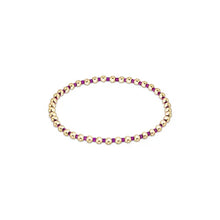 Hope Grateful Pattern 2mm Bead Bracelet Collection