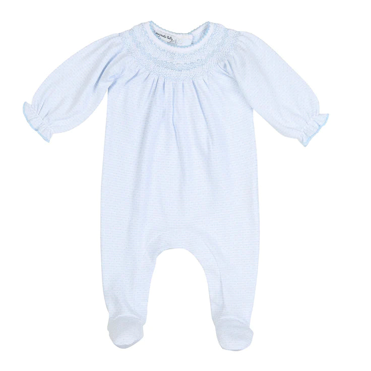 Delaney&Dillion Bishop Footie-5157-418-pk : 9M