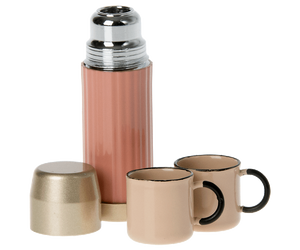 Thermos and Cups-Sof Coral